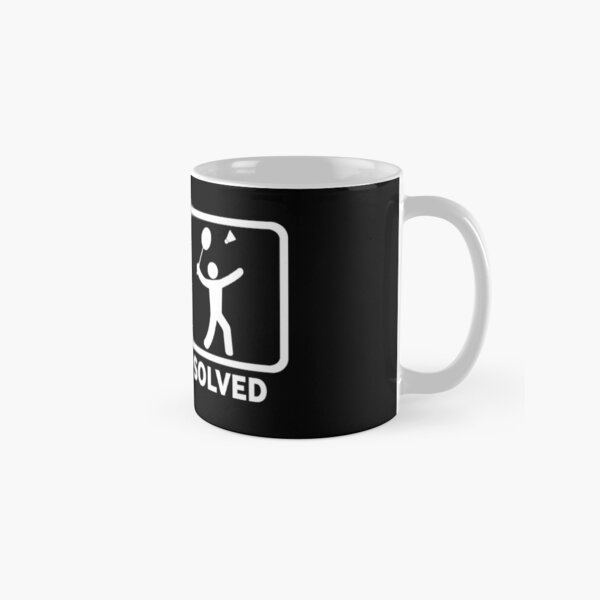 Funny Badminton Coffee Mug