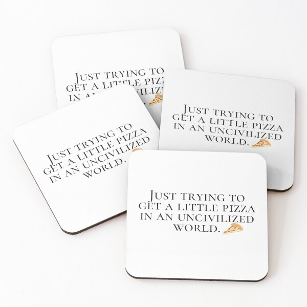 Item preview, Just trying to get a little pizza in an uncivilized world. (The west wing, joshua lyman)  designed and sold by annabellely.
