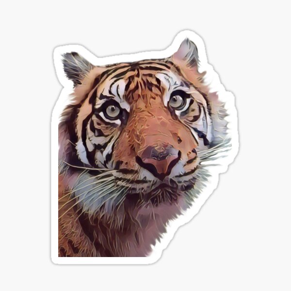 Tiger Sticker