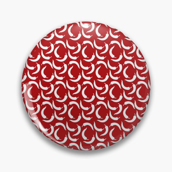 Item preview, Chili peppers pattern on a red background. designed and sold by KorotkovaAlena.