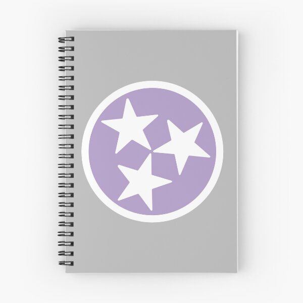 Item preview, Purple & White Tri-Star designed and sold by tennessee-carly.