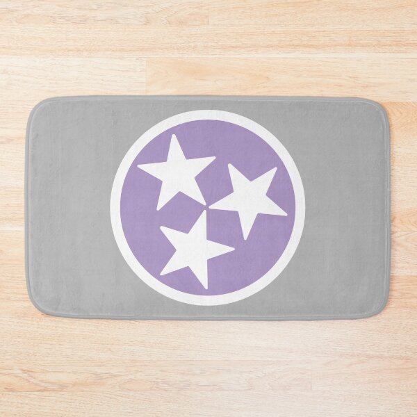 Item preview, Purple & White Tri-Star designed and sold by tennessee-carly.