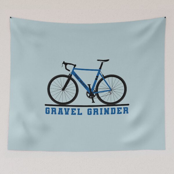 Item preview, Gravel Grinder - Blue Cyclocross Road Bike Ride Gravel designed and sold by grinta2021.