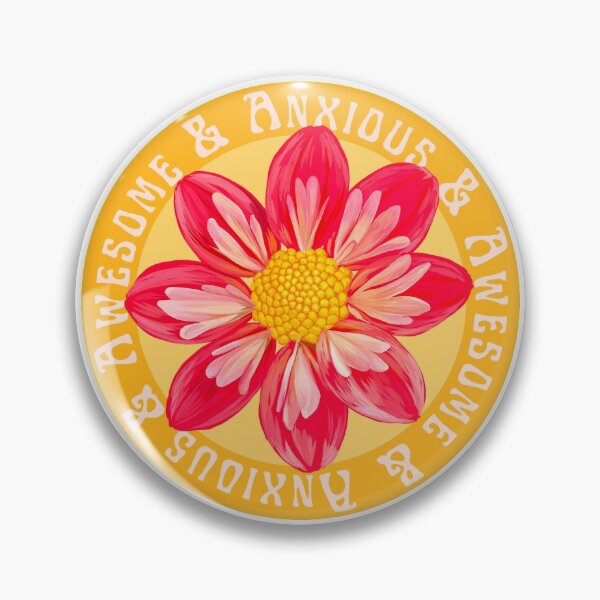 Item preview, Anxious & Awesome & Anxious designed and sold by fabfeminist.