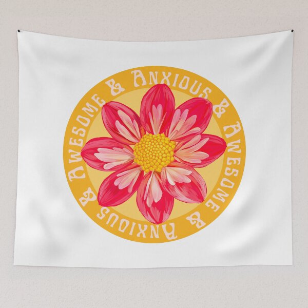 Item preview, Anxious & Awesome & Anxious designed and sold by fabfeminist.