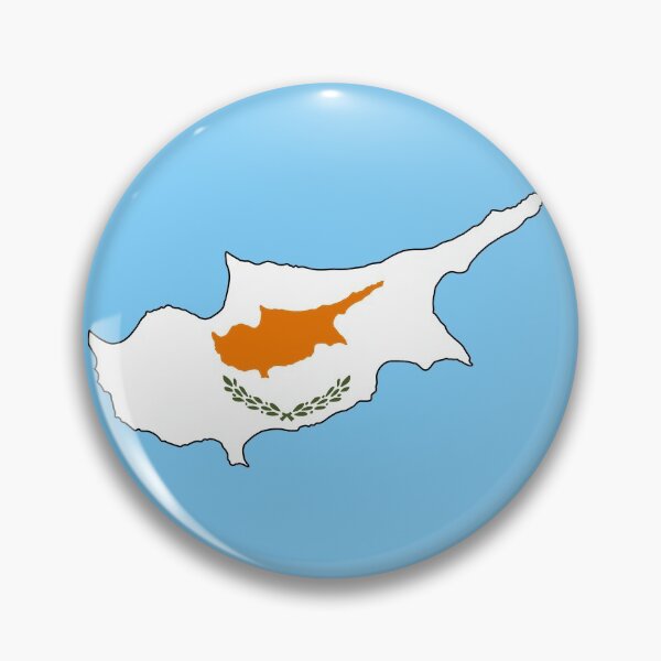 Item preview, Cyprus Map and Flag designed and sold by Laffinch.