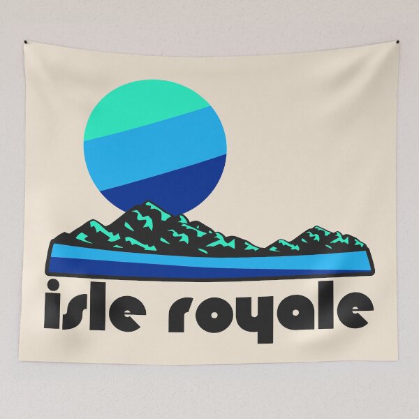 Item preview, Retro Isle Royale ))(( Tourist Souvenir National Park Design designed and sold by acquiesce13.