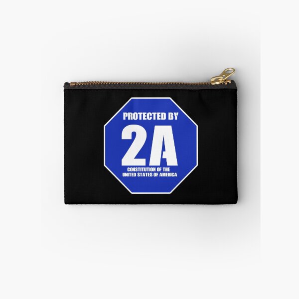 Item preview, Pro 2A - Protected By 2A Sign - 2nd Amendment designed and sold by American-Proud.