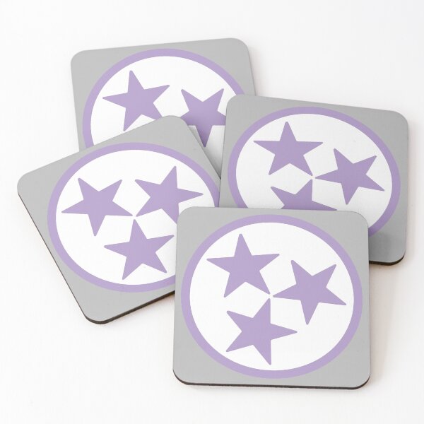 Item preview, Tri-Star blanco y morado designed and sold by tennessee-carly.