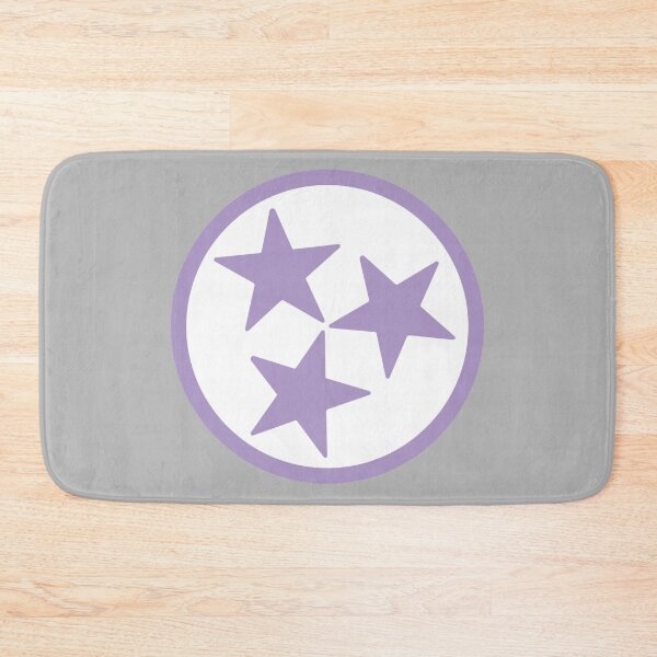 Item preview, White & Purple Tri-Star designed and sold by tennessee-carly.