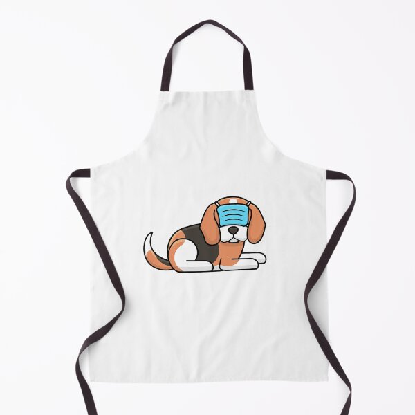 Item preview, Beagle "wearing" a facemask designed and sold by Pani-co.