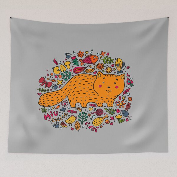 Artikelvorschau, Flowe und Katzen Tierliebhaber Katze T-Shirts entworfen und verkauft von Queengood.