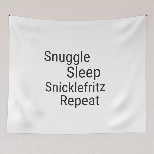 Item preview, Snuggle, Sleep, Snicklefritz, Repeat designed and sold by Rugger8.