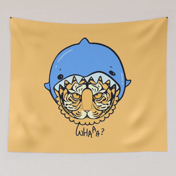 Item preview, Tiger VS Shark designed and sold by artcasso.