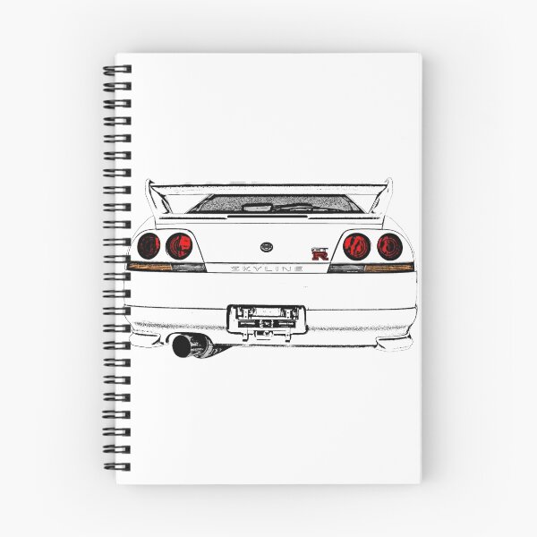Item preview, Nissan Skyline R33 GT-R (back) designed and sold by officialgtrch.