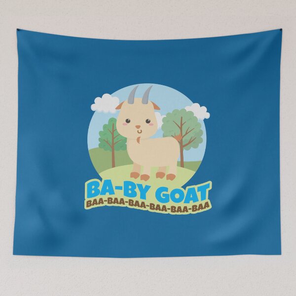 Item preview, Baby Goat Baa-Baa-Baa designed and sold by Maria Garcia.