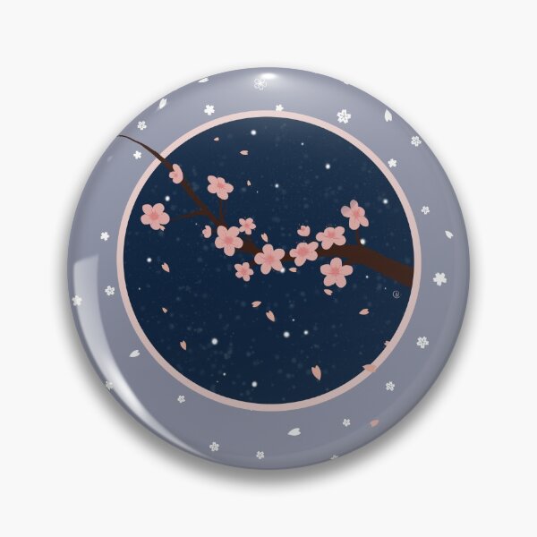Item preview, Sakura y noche estrellada - versión azul designed and sold by robertartp.