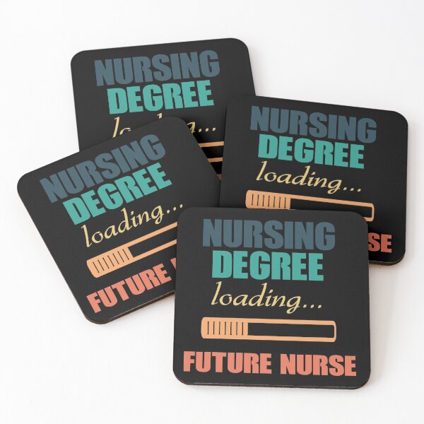 Item preview, quotes funny Nursing degree loading future nurse vintage retro designed and sold by fashion-tees.