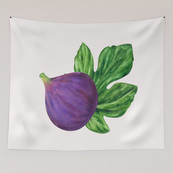Item preview, Watercolor Fig designed and sold by virillanissa.