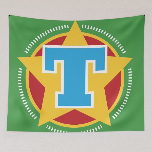 Item preview, Superhero Letter T. Star and stripes designed and sold by mgulin.