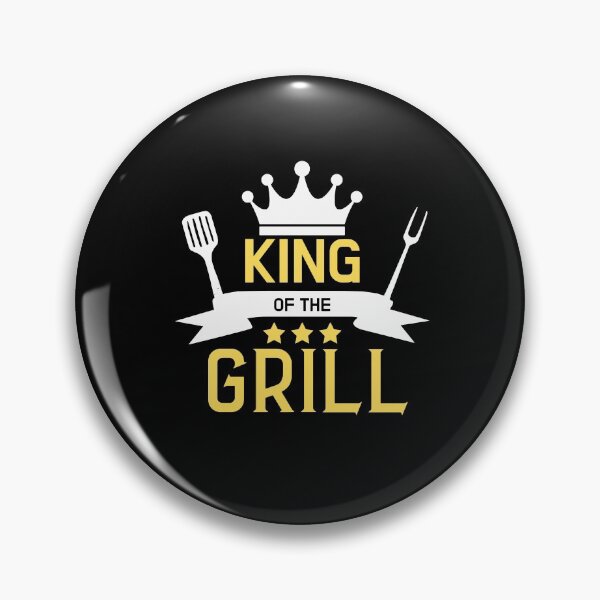 Item preview, King of the grill dad ever father's day gift designed and sold by oussama dif.