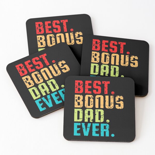 Item preview, Best Bonus Dad Ever stepdad father's day gift designed and sold by oussama dif.