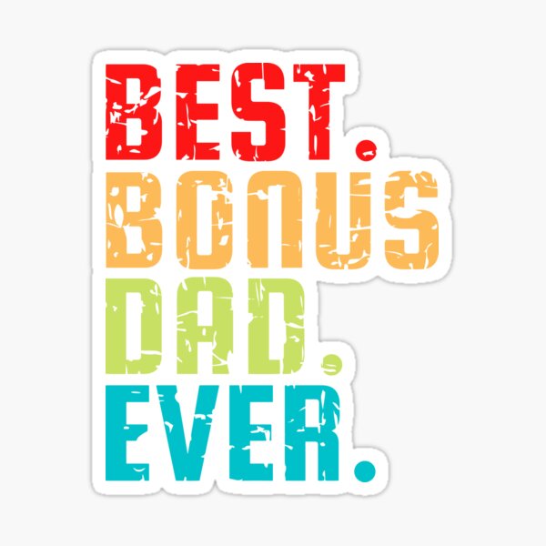 Item preview, Best Bonus Dad Ever stepdad father's day gift designed and sold by oussama dif.
