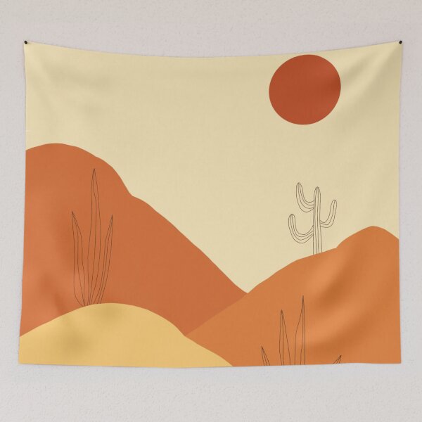 Item preview, Desert Sun Landscape designed and sold by dudilyra.