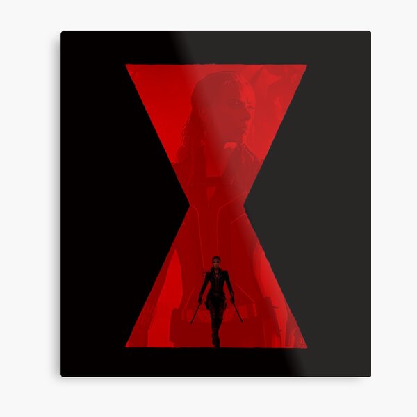 Scarlett Widow Metal Print