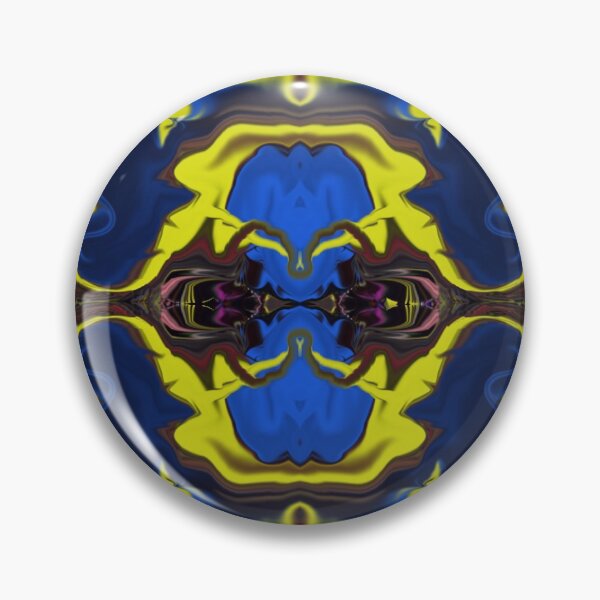 Item preview,  Kallexos-Design- Yellow in Blue- Hippie Fantasy Design designed and sold by Kallexos.
