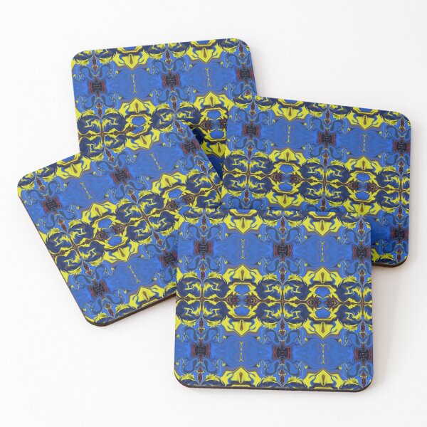 Item preview,  Kallexos-Design- Yellow in Blue- Hippie Fantasy Design designed and sold by Kallexos.
