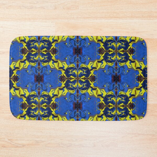 Item preview,  Kallexos-Design- Yellow in Blue- Hippie Fantasy Design designed and sold by Kallexos.