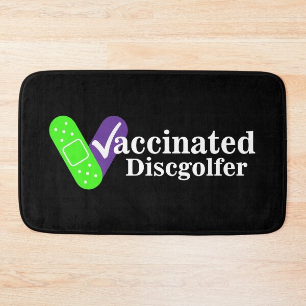 Item preview, Vaccinated Check - Disc Golf designed and sold by DiscGolfArts.
