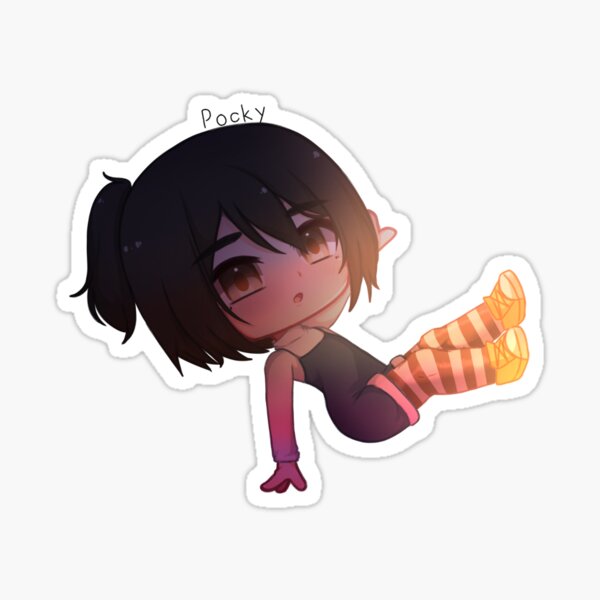 Gacha Life Art - Gacha Girl Sticker for Sale by pockyartstudio