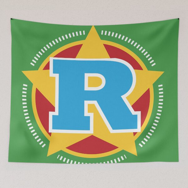 Item preview,  Superhero Letter R. Star and stripes designed and sold by mgulin.