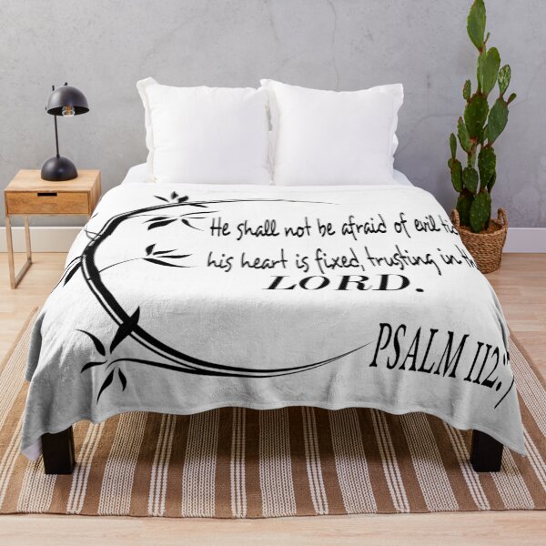 Artikelvorschau, Psalm 112: 7 entworfen und verkauft von FaithAddict.