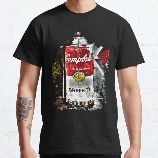 Campbells Parody Graffiti Soup Street Art Classic T-Shirt