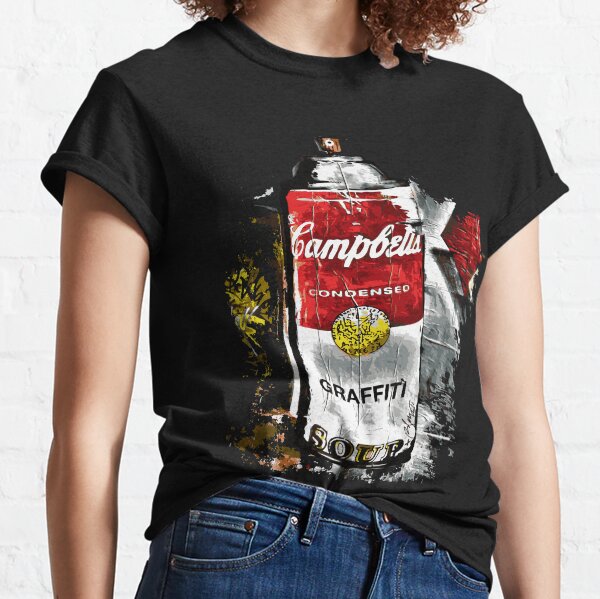 Campbells Parody Graffiti Soup Street Art Classic T-Shirt