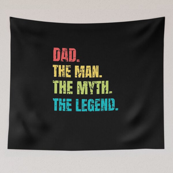 Item preview, Dad The Man The Myth The Legend Regalo del día del padre designed and sold by oussama dif.