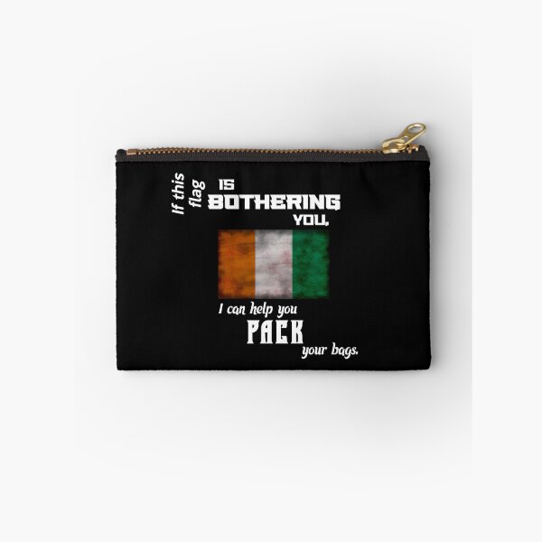 Item preview, Ivorian flag - pack your bags designed and sold by 2Girls1Shirt.