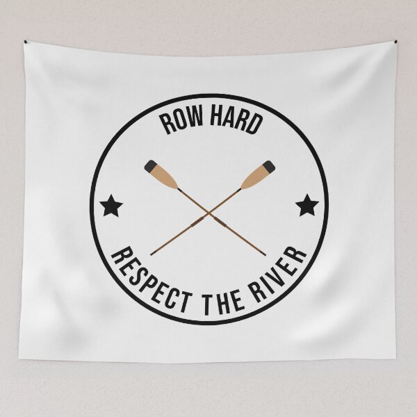 Item preview, Row Hard And Respect the River Crew designed and sold by cmd-art.
