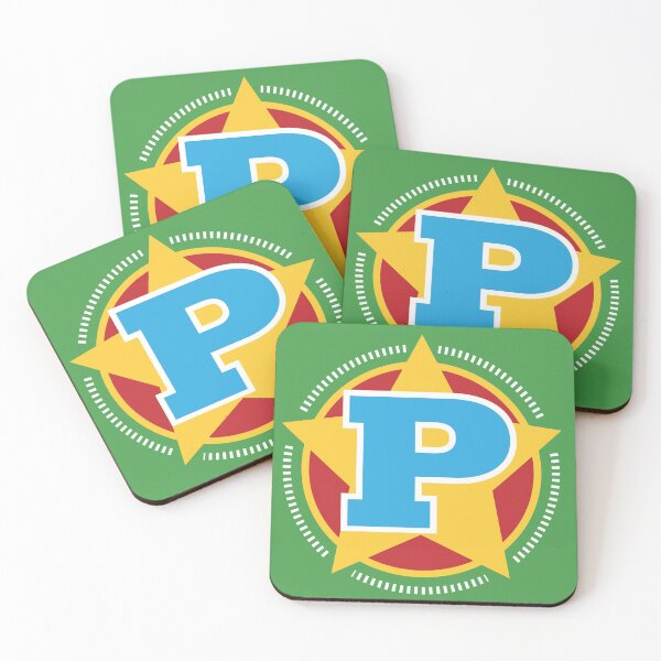 Item preview, Superhero Letter P. Star and stripes designed and sold by mgulin.