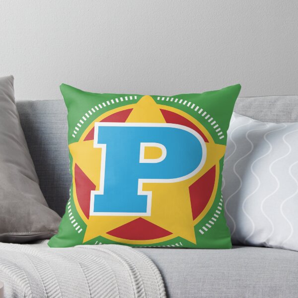 Item preview, Superhero Letter P. Star and stripes designed and sold by mgulin.