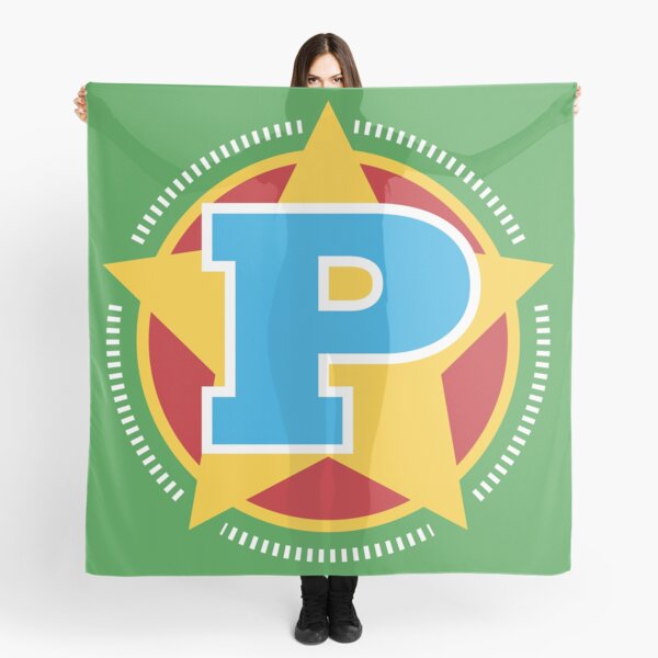 Item preview, Superhero Letter P. Star and stripes designed and sold by mgulin.