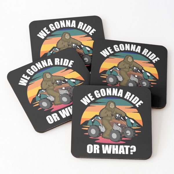 Item preview, We Gonna Ride Or What Bigfoot Mountains designed and sold by curledup-cat.
