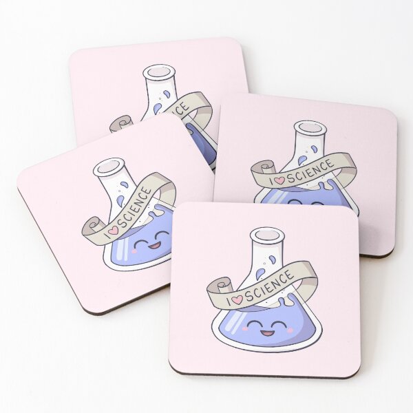 Item preview, I Love Science - Cute Laboratory Flask designed and sold by cutescience.
