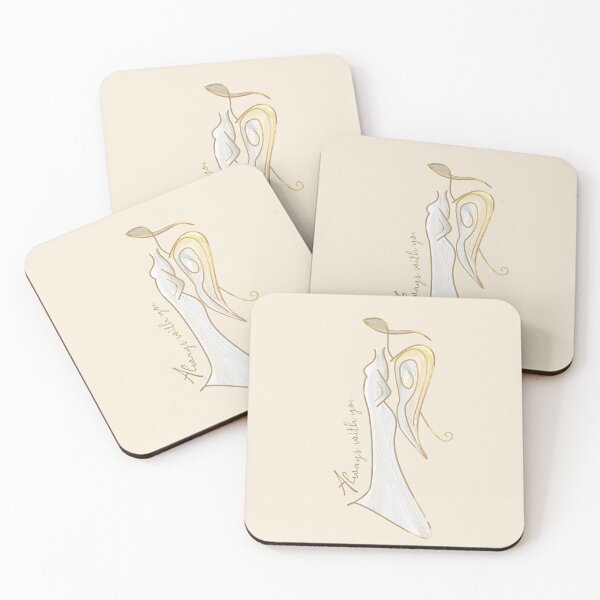 Item preview, Pure, elegant and simple gold Guardian Angel for bereavement - Caroline Laursen Original designed and sold by Caroline Laursen.