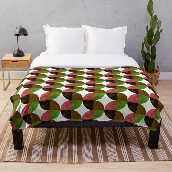 Item preview, Retro Minimal Semi-Circles Pattern designed and sold by DifferentCreate.