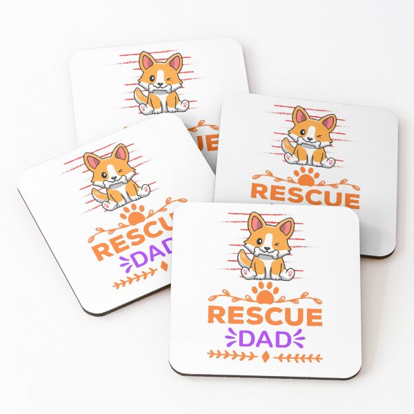 Item preview, Rescue Dad - corgi puppy designed and sold by Douglas  Walker.