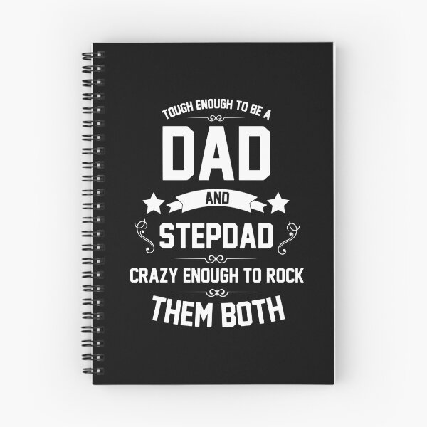 Item preview, Tough enough to be a dad and step dad crazy enough to rock them both stepdad father's day gift designed and sold by oussama dif.